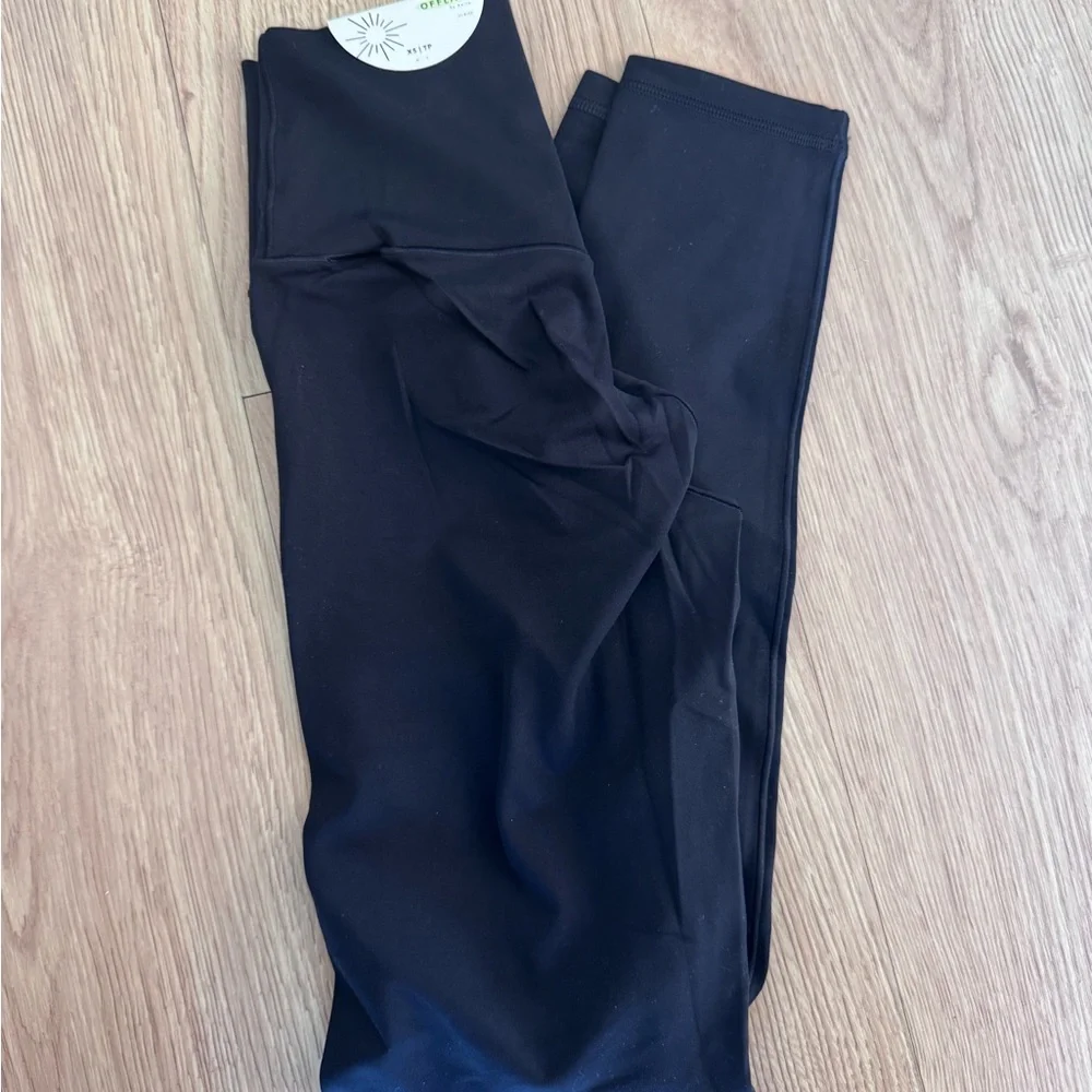Aerie Black Hi-Rise Leggings - Picture 1 of 2
